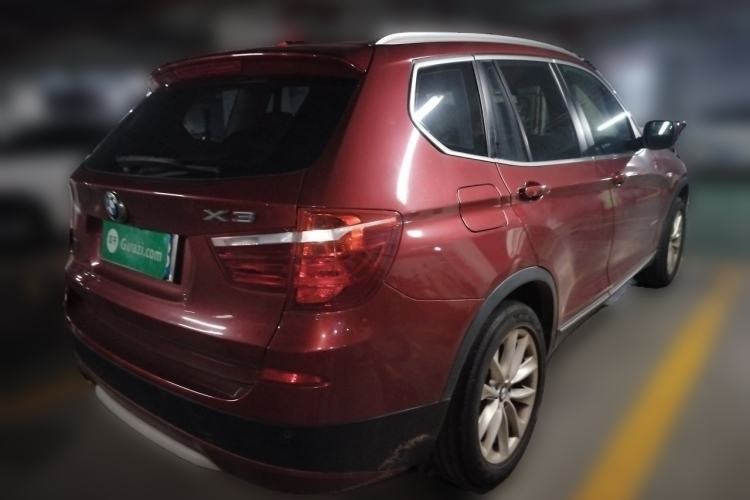 Used BMW X3 2013 xDrive20i Luxury Edition Rear Right 45 Deg