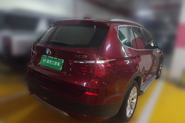 Used BMW X3 2013 xDrive28i Luxury Model Rear Right 45 Deg