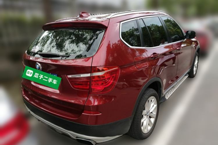 Used BMW X3 2013 xDrive20i Luxury Edition Rear Right 45 Deg