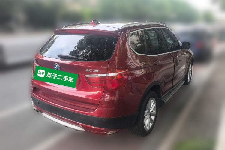 Used BMW X3 2013 xDrive28i Leading Model Rear Right 45 Deg