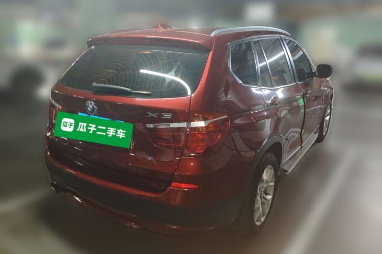 Used BMW X3 2013 xDrive28i Leading Model Rear Right 45 Deg