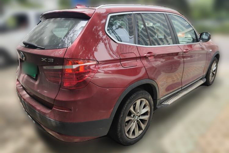 Used BMW X3 2013 xDrive20i Luxury Edition Rear Right 45 Deg