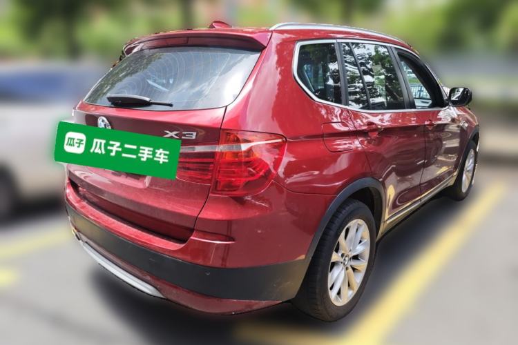 Used BMW X3 2013 Facelifted xDrive20i Luxury Edition Rear Right 45 Deg