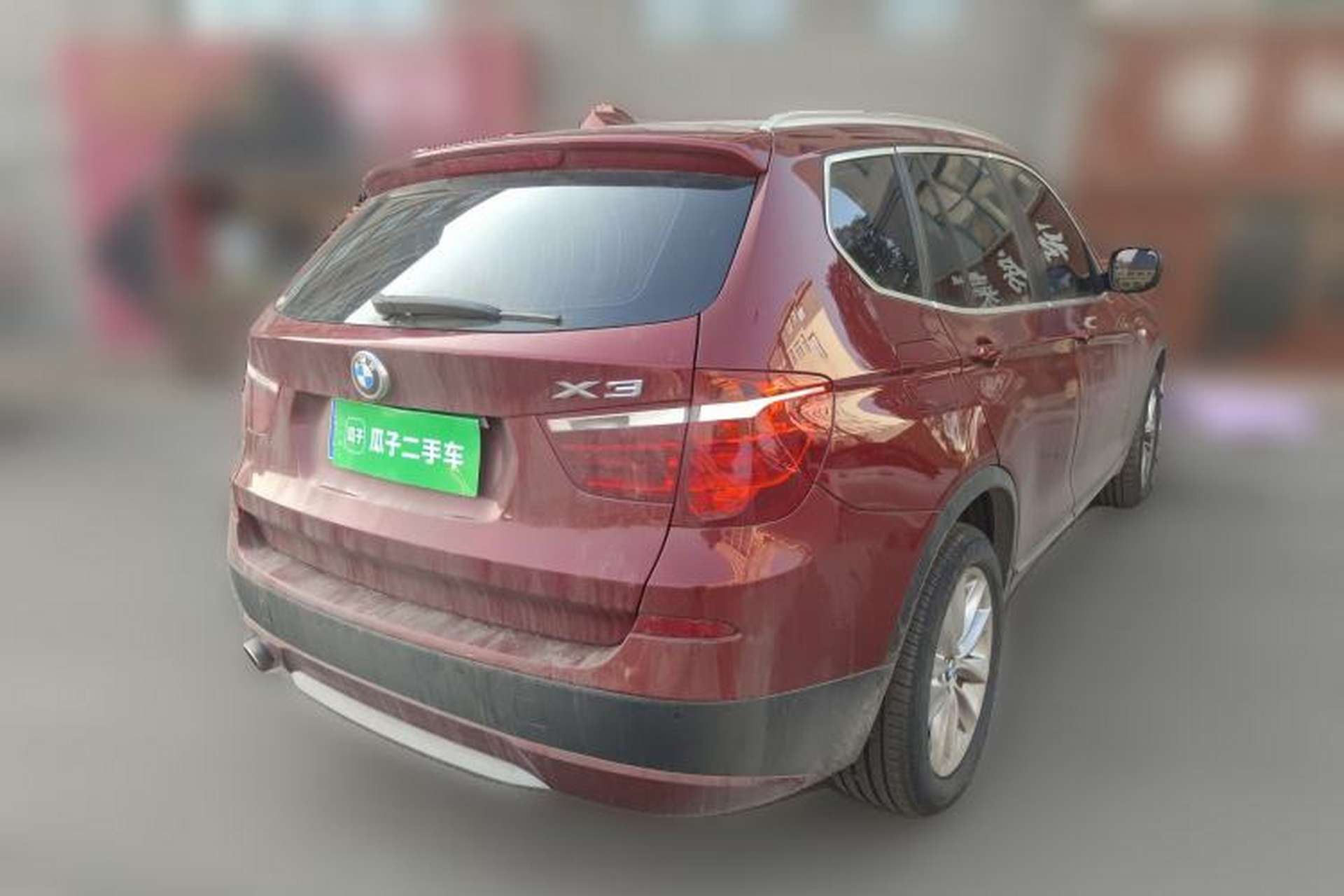 Used BMW X3 2013 Facelifted xDrive20i Luxury Edition Rear Right 45 Deg