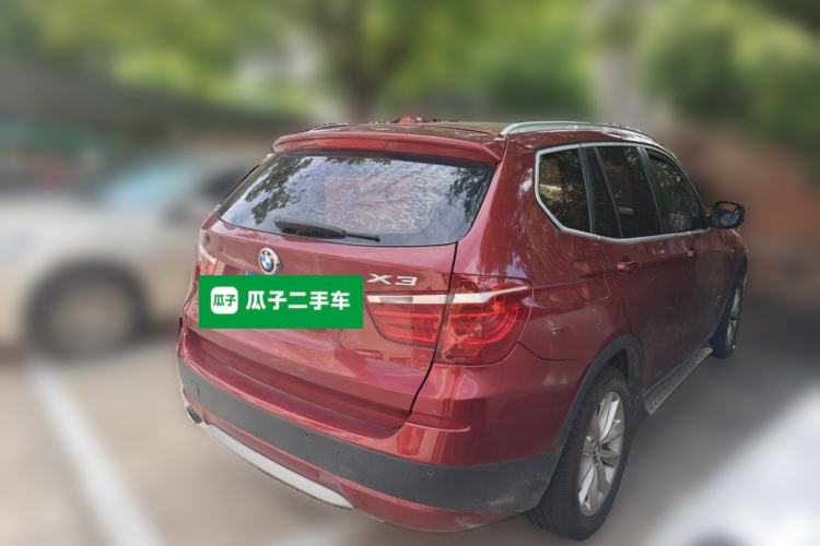 Used BMW X3 2013 Facelifted xDrive20i Luxury Edition Rear Right 45 Deg