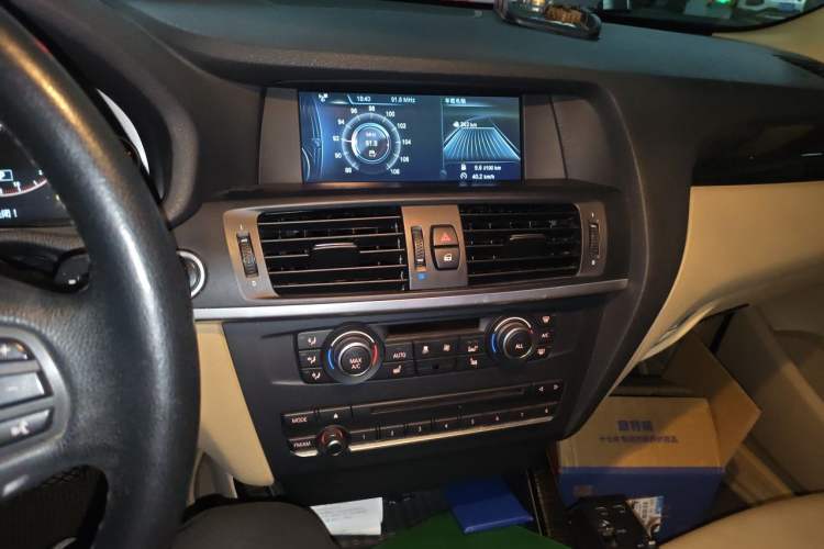 Used BMW X3 2013 Facelifted xDrive20i Luxury Edition Audio And AC Panel