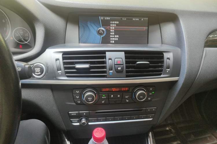 Used BMW X3 2013 xDrive28i Luxury Model Audio And AC Panel