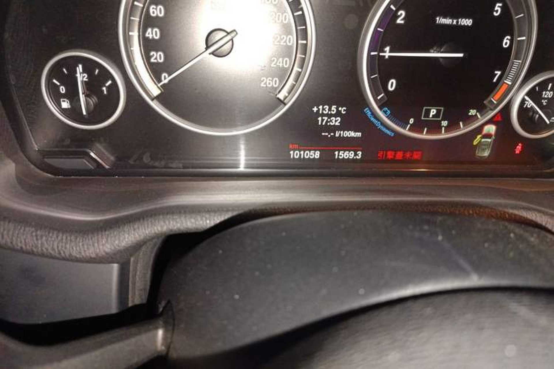 Used BMW X3 2013 Restyled xDrive28i Leading Edition Odometer Close Up