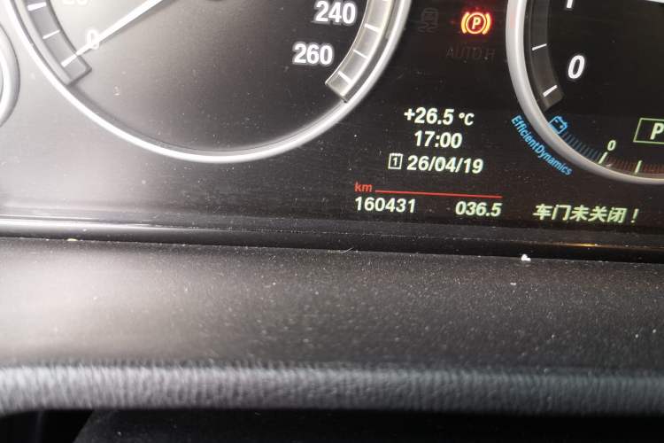 Used BMW X3 2013 Facelifted xDrive20i Luxury Edition Odometer Close Up