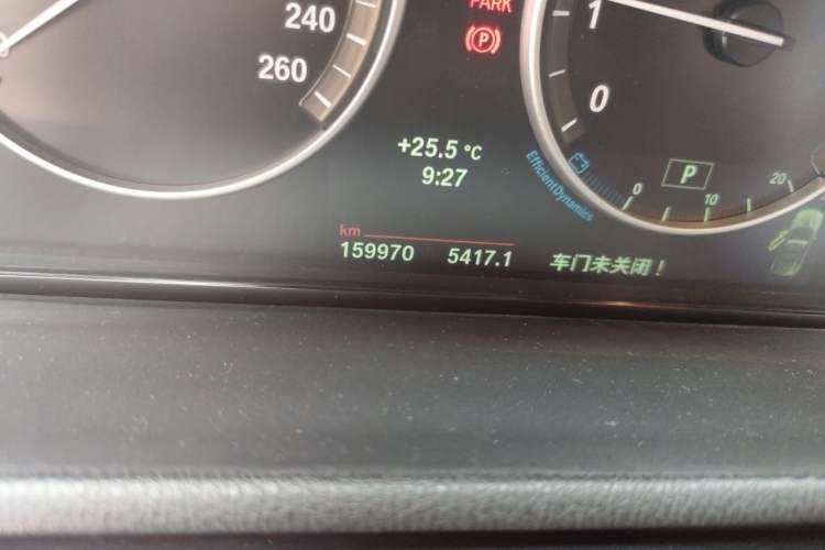 Used BMW X3 2013 Facelifted xDrive20i Luxury Edition Odometer Close Up