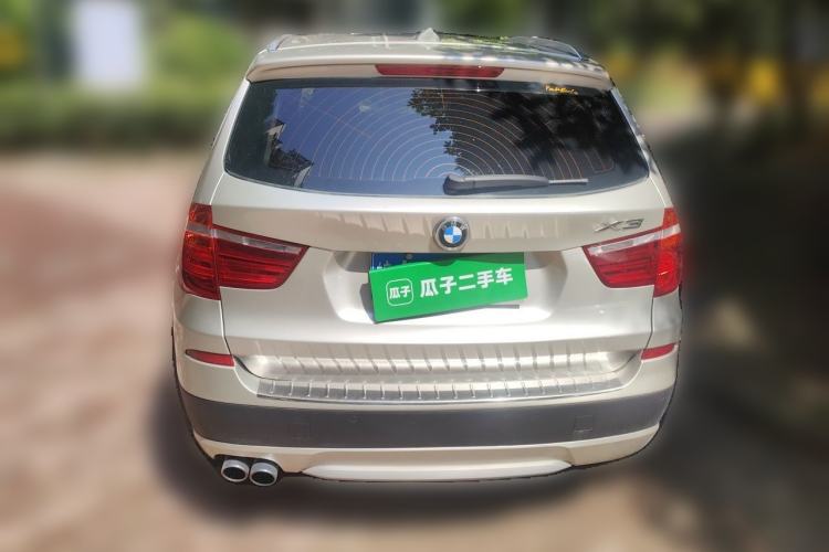 Used BMW X3 2013 xDrive28i Luxury Model Rear