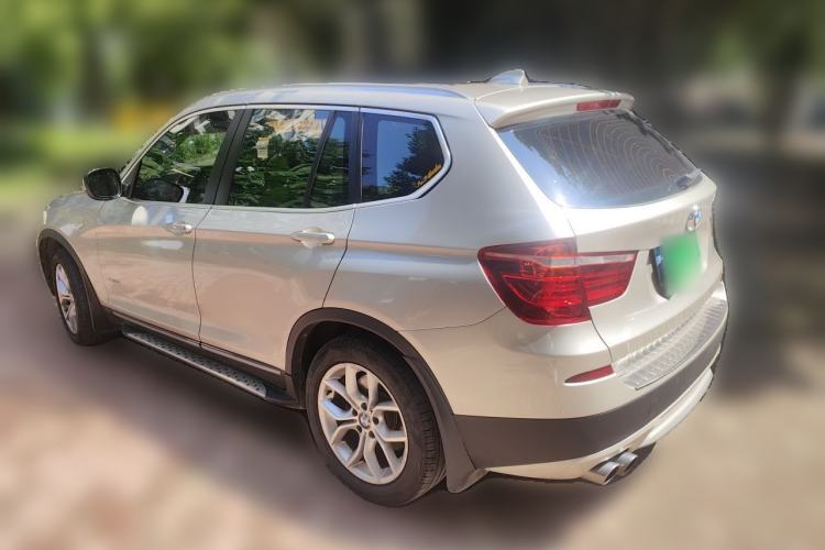 Used BMW X3 2013 xDrive28i Luxury Model Rear Left 45 Deg