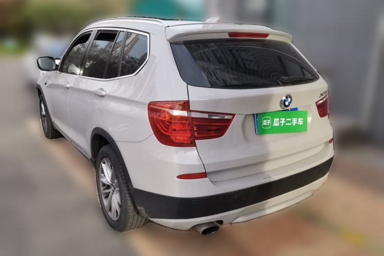 Used BMW X3 2013 Facelifted xDrive20i Luxury Edition Rear Left 45 Deg