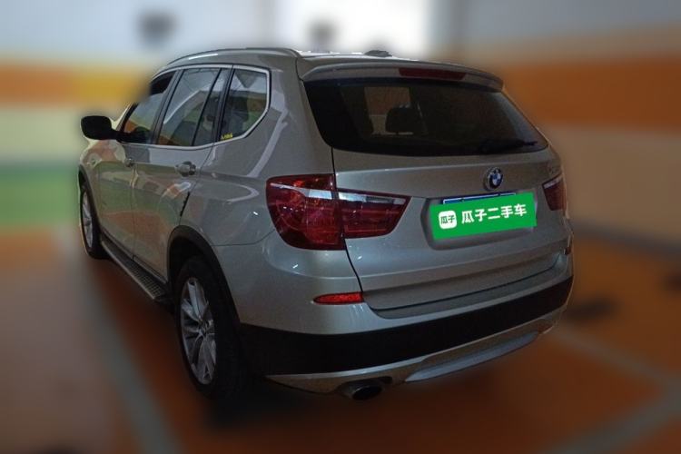 Used BMW X3 2013 Facelifted xDrive20i Luxury Edition Rear Left 45 Deg
