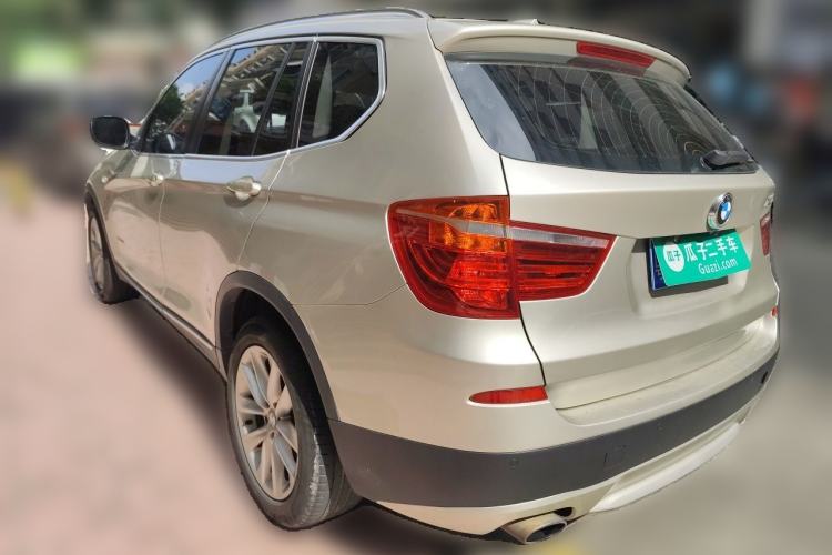 Used BMW X3 2013 Facelifted xDrive20i Luxury Edition Rear Left 45 Deg