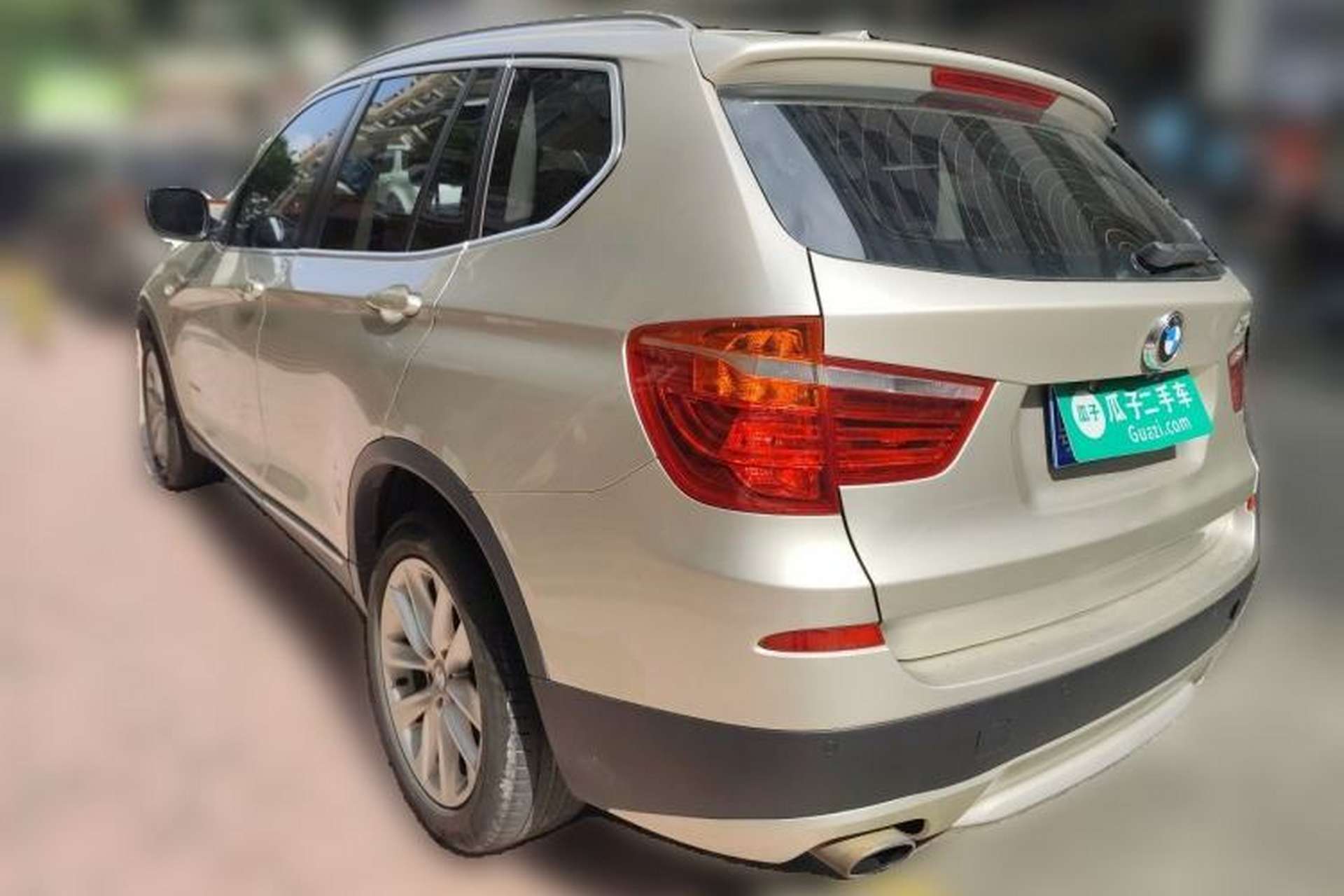 Used BMW X3 2013 Facelifted xDrive20i Luxury Edition Rear Left 45 Deg