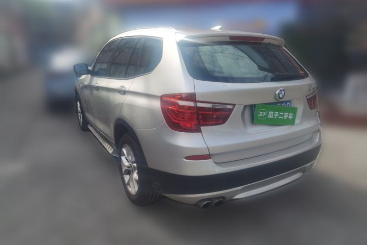 Used BMW X3 2013 xDrive28i Luxury Model Rear Left 45 Deg
