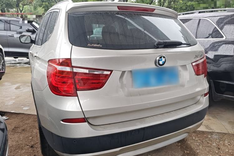 Used BMW X3 2013 Facelifted xDrive20i Luxury Edition Rear Left 45 Deg