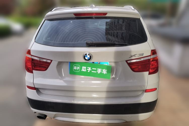 Used BMW X3 2013 Facelifted xDrive20i Luxury Edition Rear