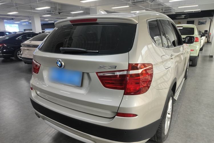 Used BMW X3 2013 Facelifted xDrive20i Luxury Edition Rear Right 45 Deg
