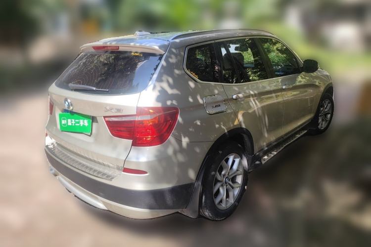 Used BMW X3 2013 xDrive28i Luxury Model Rear Right 45 Deg