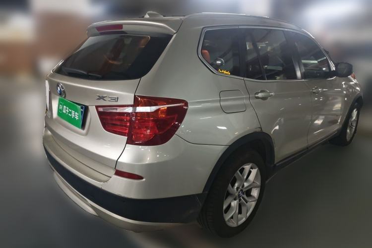 Used BMW X3 2013 xDrive28i Luxury Model Rear Right 45 Deg