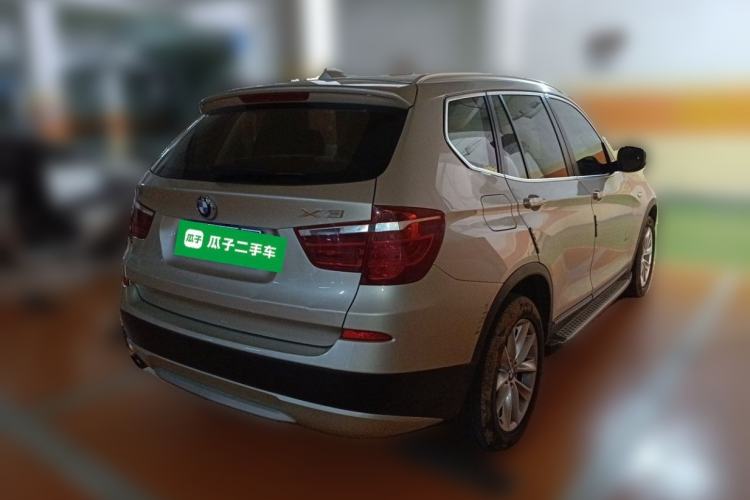 Used BMW X3 2013 Facelifted xDrive20i Luxury Edition Rear Right 45 Deg