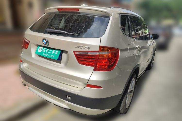 Used BMW X3 2013 Facelifted xDrive20i Luxury Edition Rear Right 45 Deg