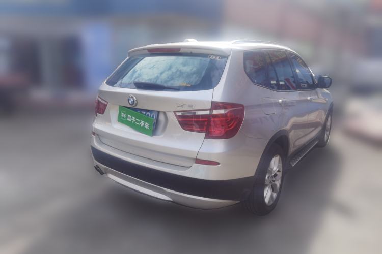 Used BMW X3 2013 xDrive28i Luxury Model Rear Right 45 Deg