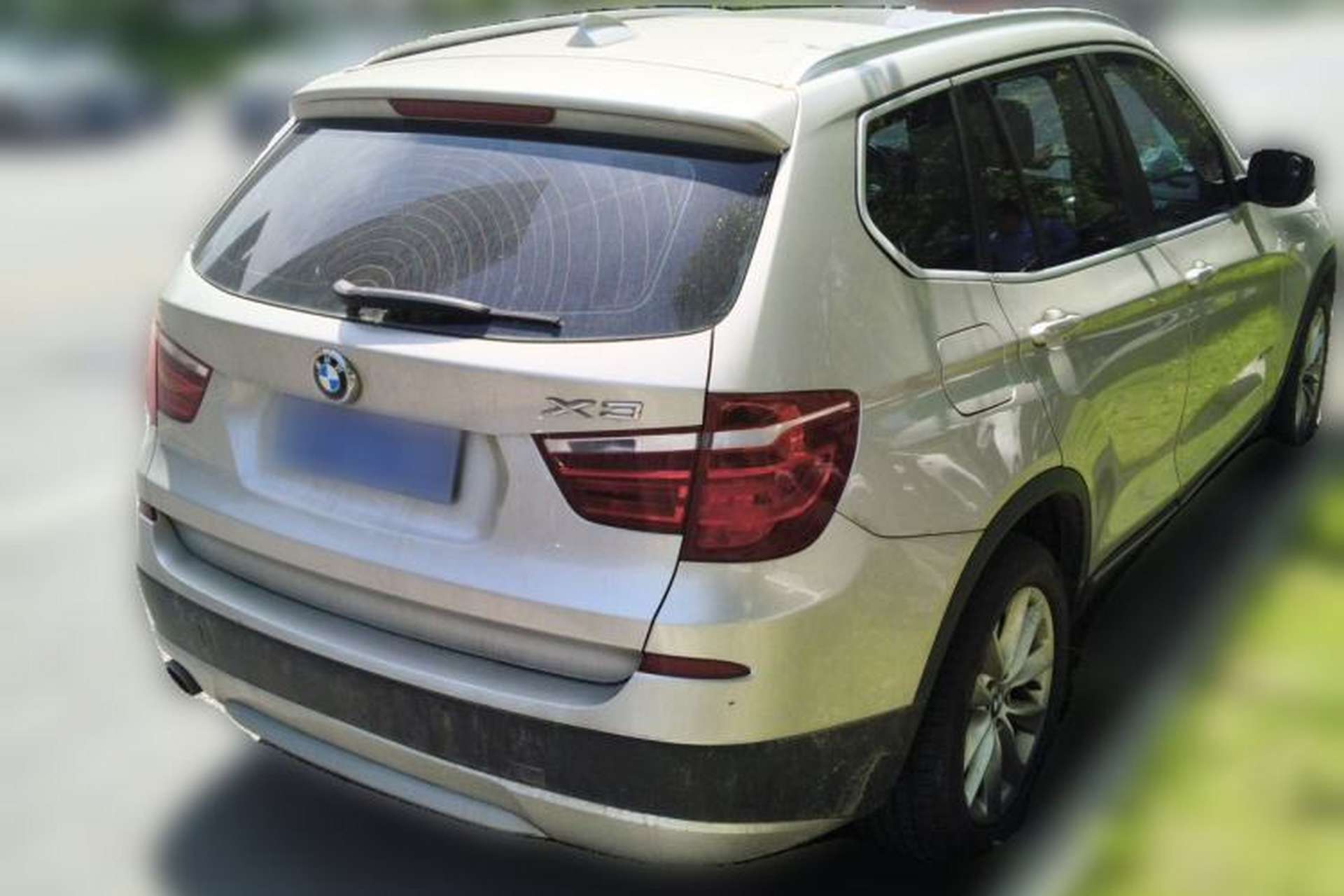 Used BMW X3 2013 Facelifted xDrive20i Luxury Edition Rear Right 45 Deg