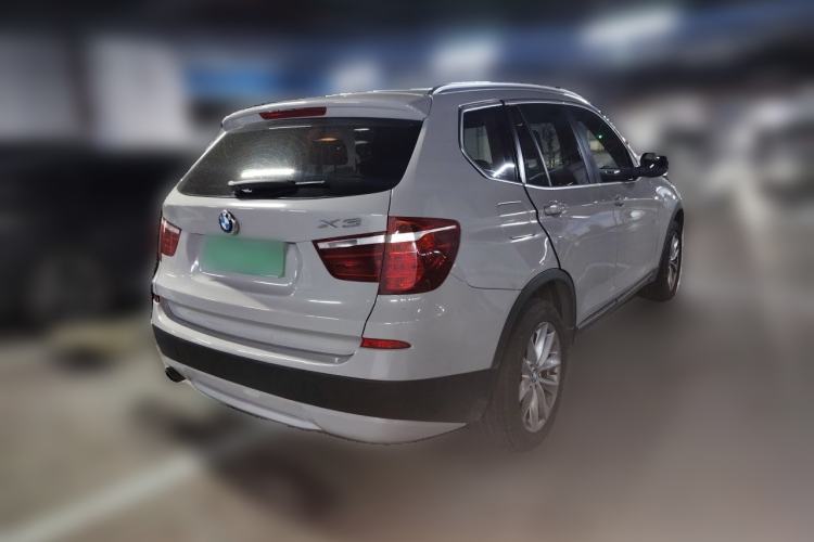 Used BMW X3 2013 Facelifted xDrive20i Luxury Edition Rear Right 45 Deg