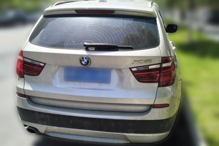 Used BMW X3 2013 Facelifted xDrive20i Luxury Edition Rear
