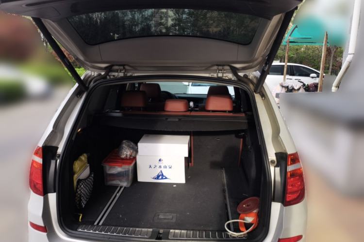 Used BMW X3 2013 Facelifted xDrive20i Luxury Edition Trunk