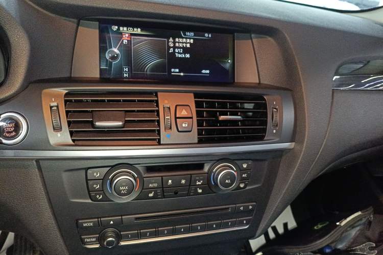 Used BMW X3 2013 Facelifted xDrive20i Luxury Edition Audio And AC Panel