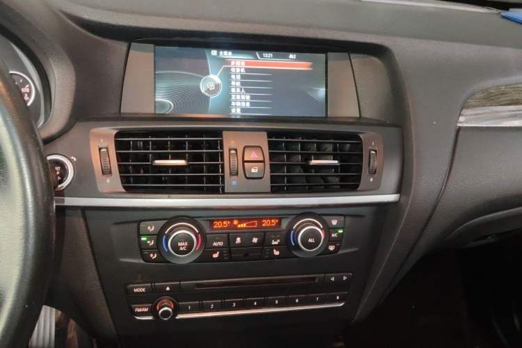 Used BMW X3 2013 Facelifted xDrive20i Luxury Edition Audio And AC Panel
