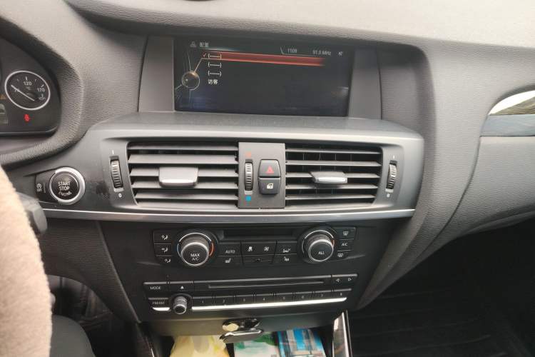 Used BMW X3 2013 Facelifted xDrive20i Luxury Edition Audio And AC Panel
