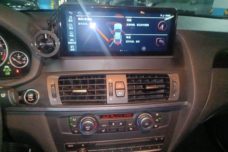 Used BMW X3 2013 Facelifted xDrive20i Luxury Edition Audio And AC Panel