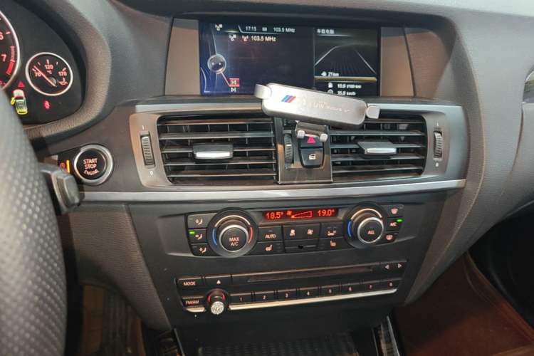 Used BMW X3 2013 Facelifted xDrive20i Luxury Edition Audio And AC Panel