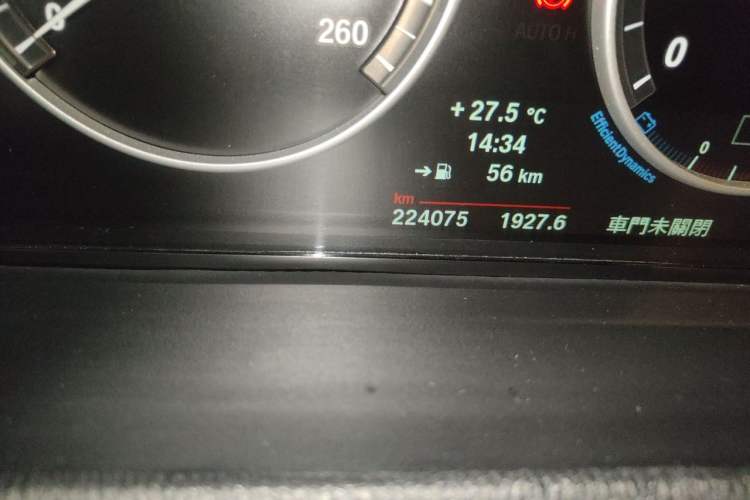 Used BMW X3 2013 Facelifted xDrive20i Luxury Edition Odometer Close Up