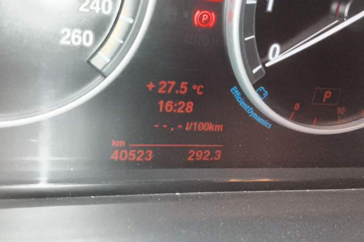 Used BMW X3 2013 Restyled xDrive28i Leading Edition Odometer Close Up