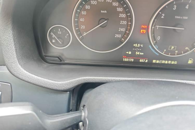 Used BMW X3 2013 Facelifted xDrive20i Luxury Edition Odometer Close Up