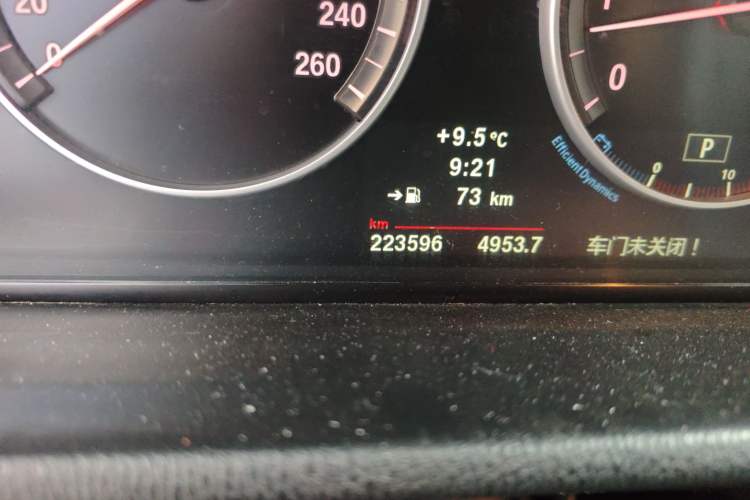 Used BMW X3 2013 xDrive20i Luxury Edition Odometer Close Up