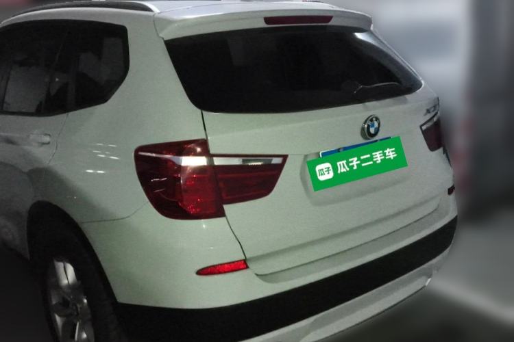 Used BMW X3 2013 Restyled xDrive28i Leading Edition Rear Left 45 Deg