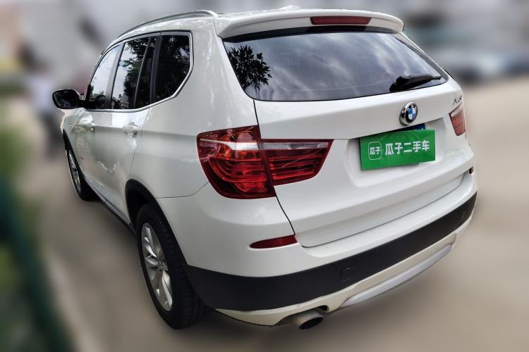 Used BMW X3 2013 Facelifted xDrive20i Luxury Edition Rear Left 45 Deg