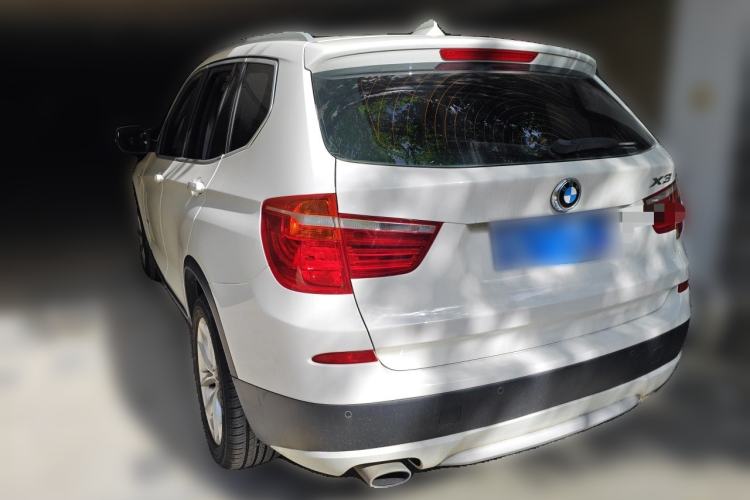 Used BMW X3 2013 Facelifted xDrive20i Luxury Edition Rear Left 45 Deg