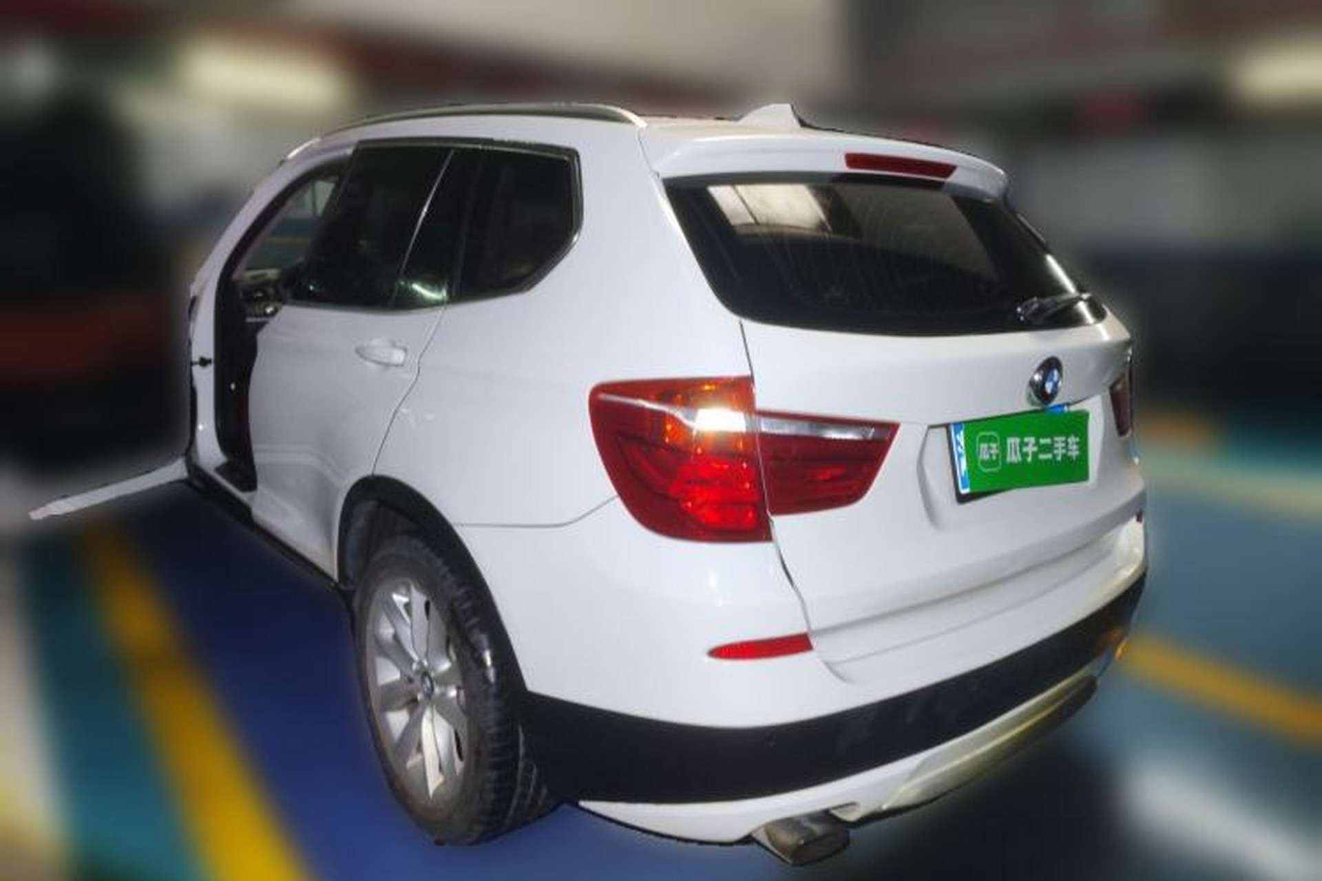 Used BMW X3 2013 xDrive20i Luxury Edition Rear Left 45 Deg