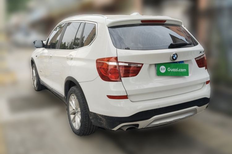Used BMW X3 2013 Facelifted xDrive20i Luxury Edition Rear Left 45 Deg