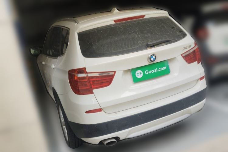 Used BMW X3 2013 Facelifted xDrive20i Luxury Edition Rear Left 45 Deg