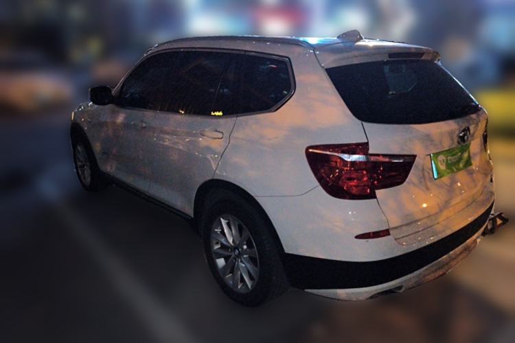 Used BMW X3 2013 xDrive20i Luxury Edition Rear Left 45 Deg