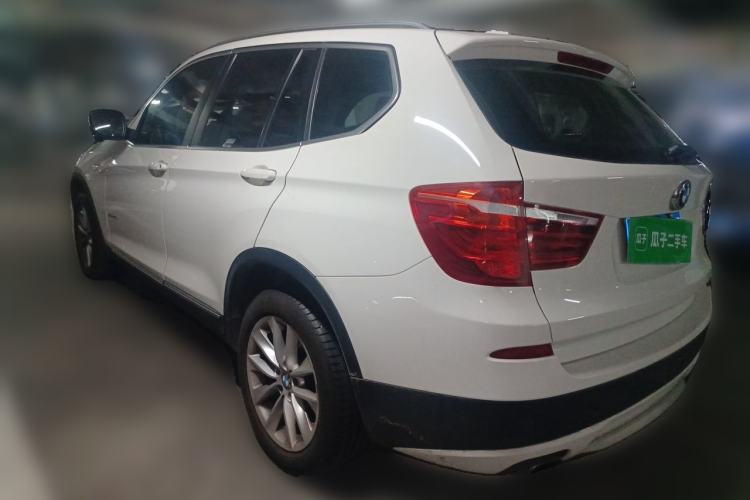 Used BMW X3 2013 Facelifted xDrive20i Luxury Edition Rear Left 45 Deg
